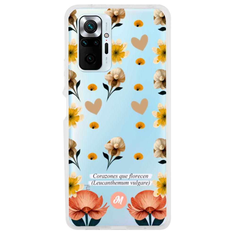 Cases para Xiaomi Redmi note 10 Pro Corazones que florecen - Mandala Cases