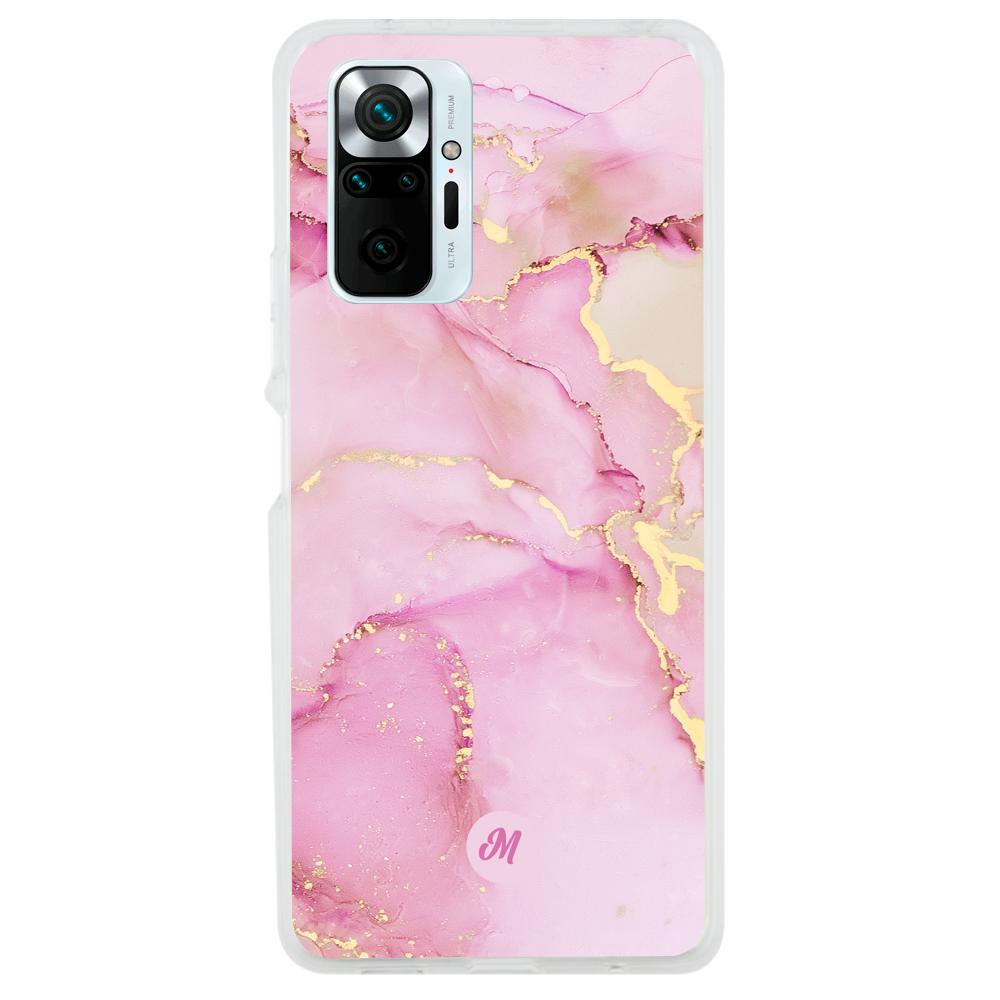 Cases para Xiaomi Redmi note 10 Pro Pink marble - Mandala Cases