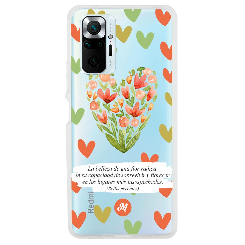 Cases para Xiaomi Redmi note 10 Pro Flores de colores - Mandala Cases