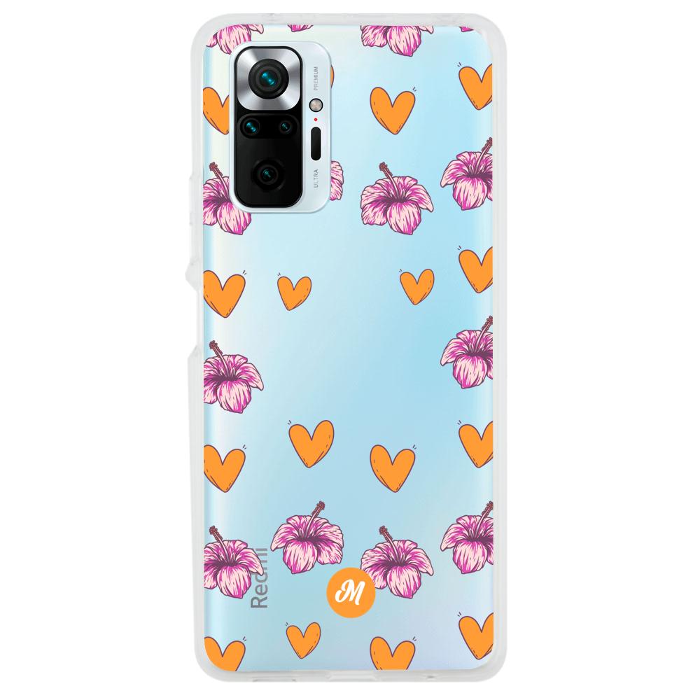 Cases para Xiaomi Redmi note 10 Pro Amor naranja - Mandala Cases