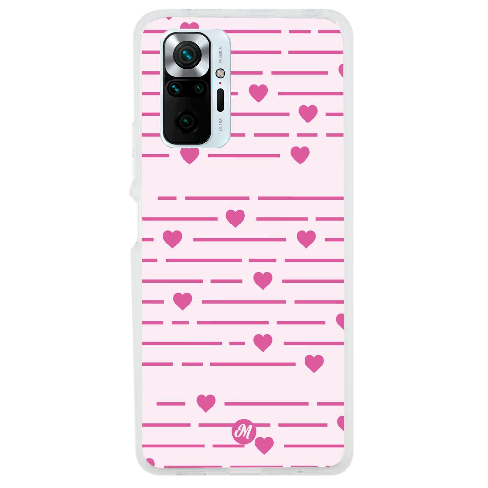 Cases para Xiaomi Redmi note 10 Pro Funda Barbie™ line heart - Mandala Cases