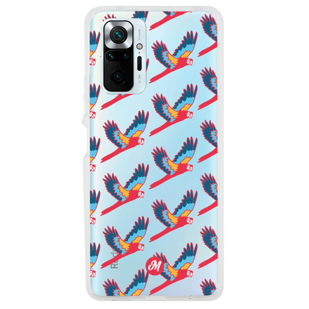 Cases para Xiaomi Redmi note 10 Pro Guacamayo escarlata - Mandala Cases