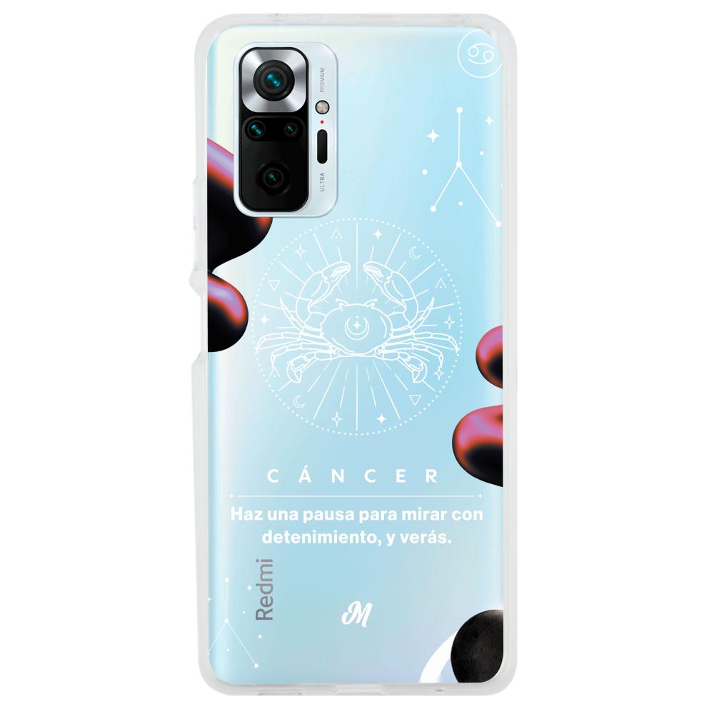 Cases para Xiaomi Redmi note 10 Pro CANCER 24 TRANSPARENTE - Mandala Cases