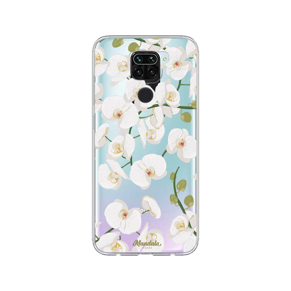 Case para Xiaomi redmi note 9 Funda Orquídeas  - Mandala Cases