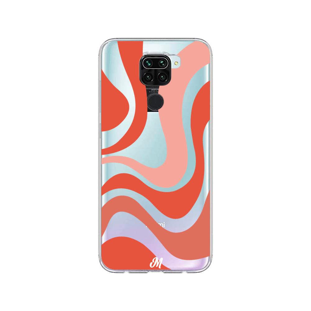 Case para Xiaomi redmi note 9 Groovy rojo - Mandala Cases