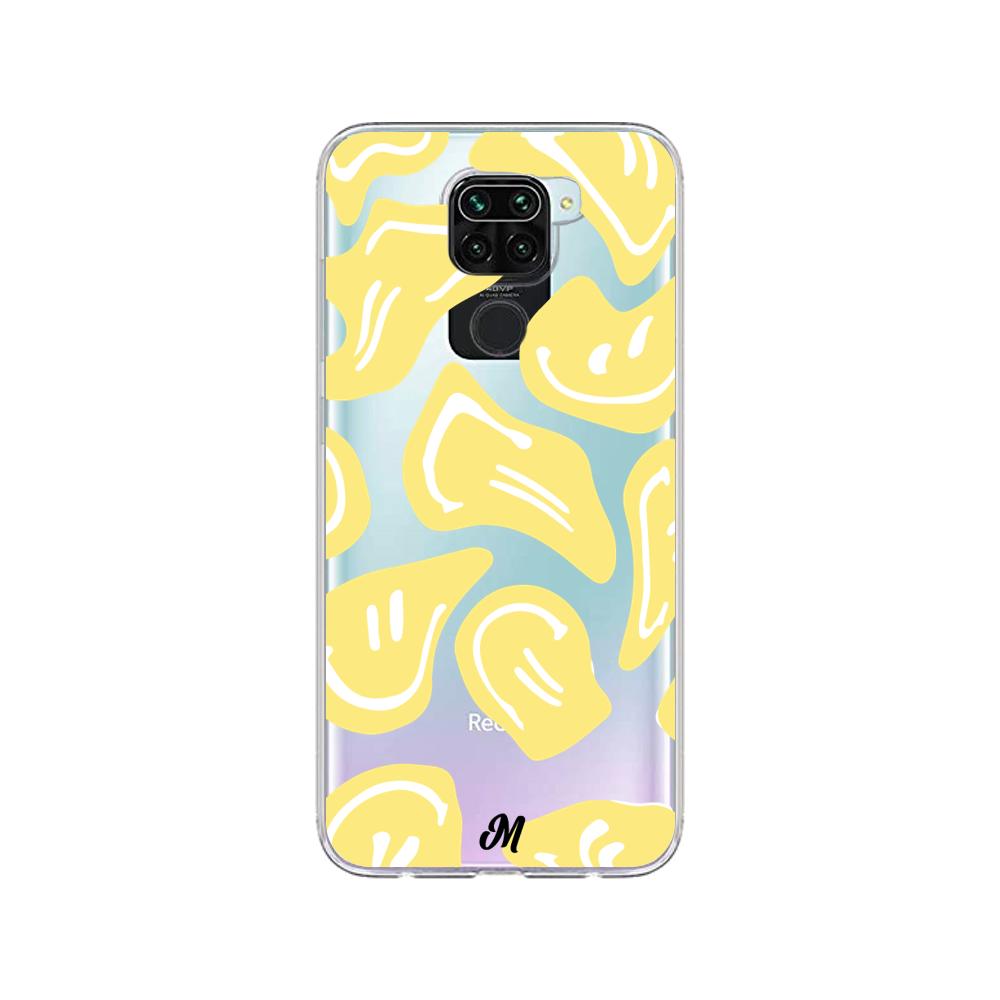 Case para Xiaomi redmi note 9 Happy Face Amarillo-  - Mandala Cases