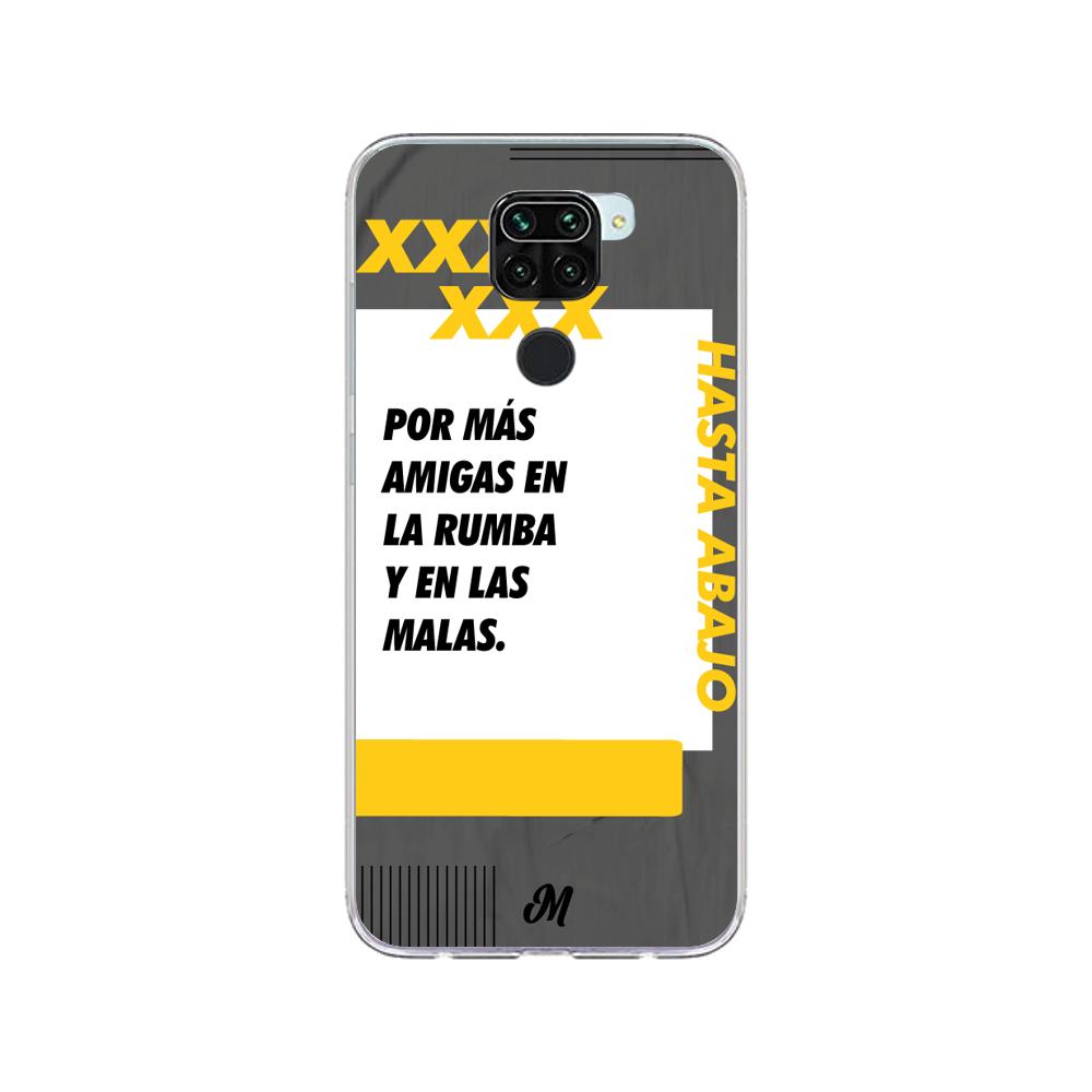 Case para Xiaomi redmi note 9 Por mas amigas en la rumba negro - Mandala Cases