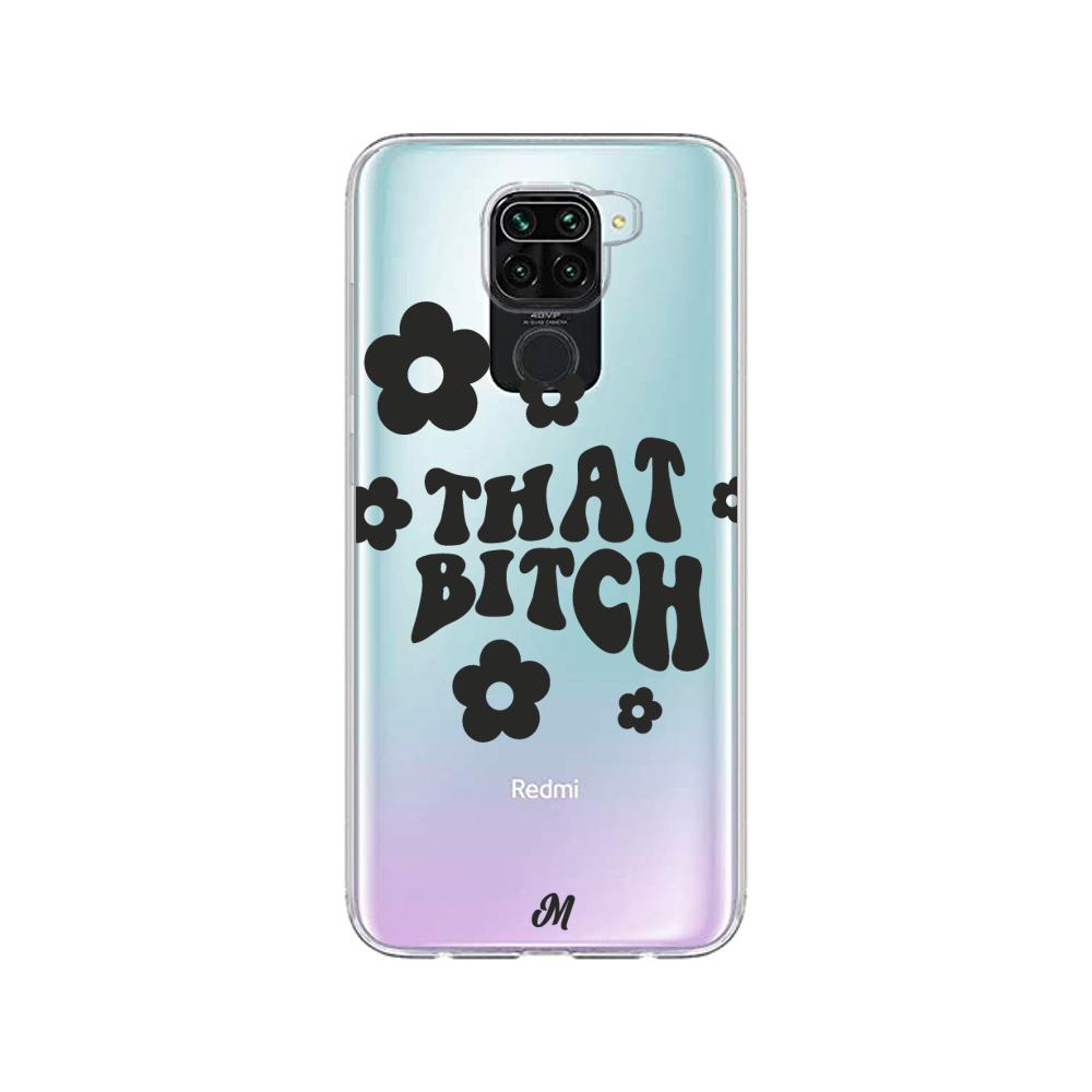 Case para Xiaomi redmi note 9 that bitch negro - Mandala Cases