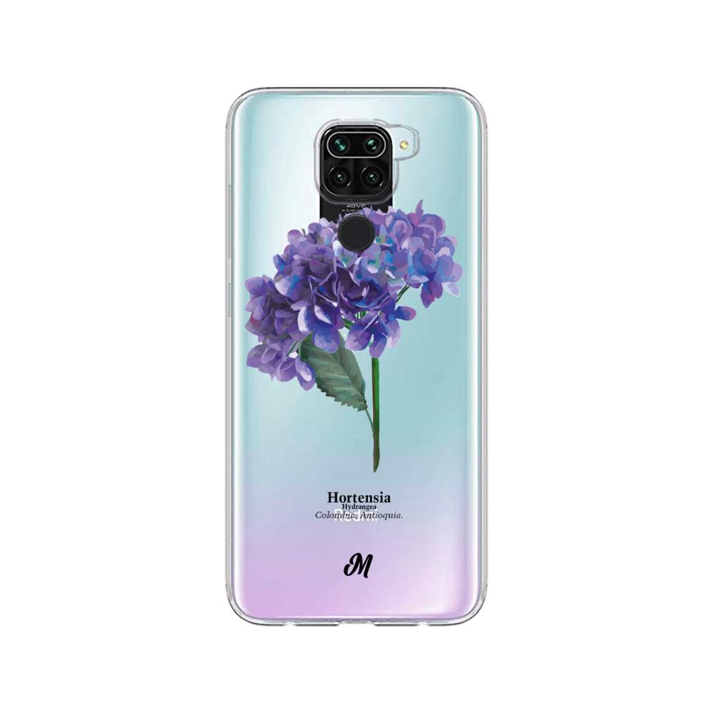 Case para Xiaomi redmi note 9 Hortensia lila - Mandala Cases