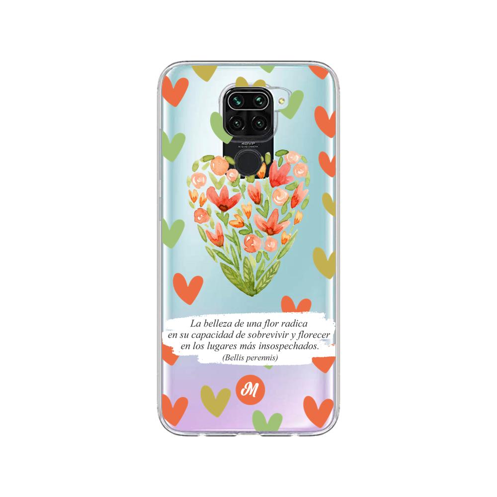 Cases para Xiaomi redmi note 9 Flores de colores - Mandala Cases