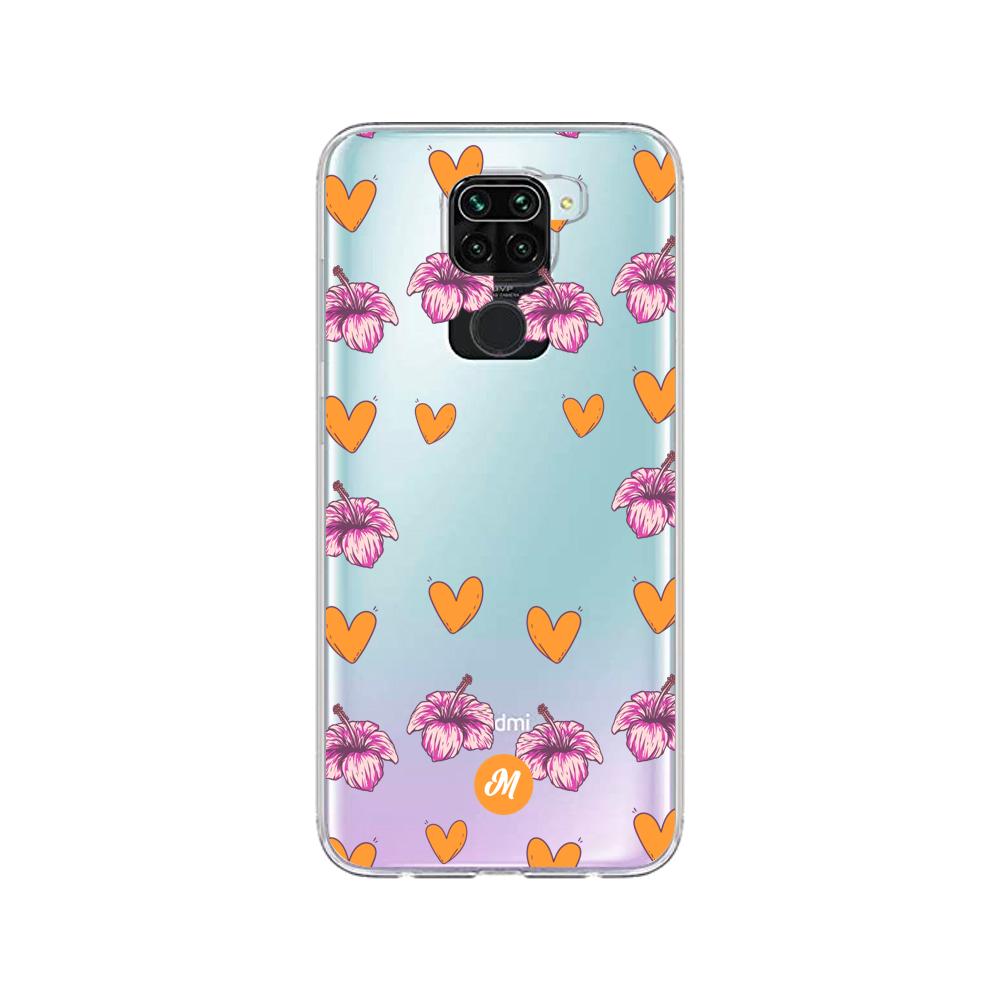 Cases para Xiaomi redmi note 9 Amor naranja - Mandala Cases
