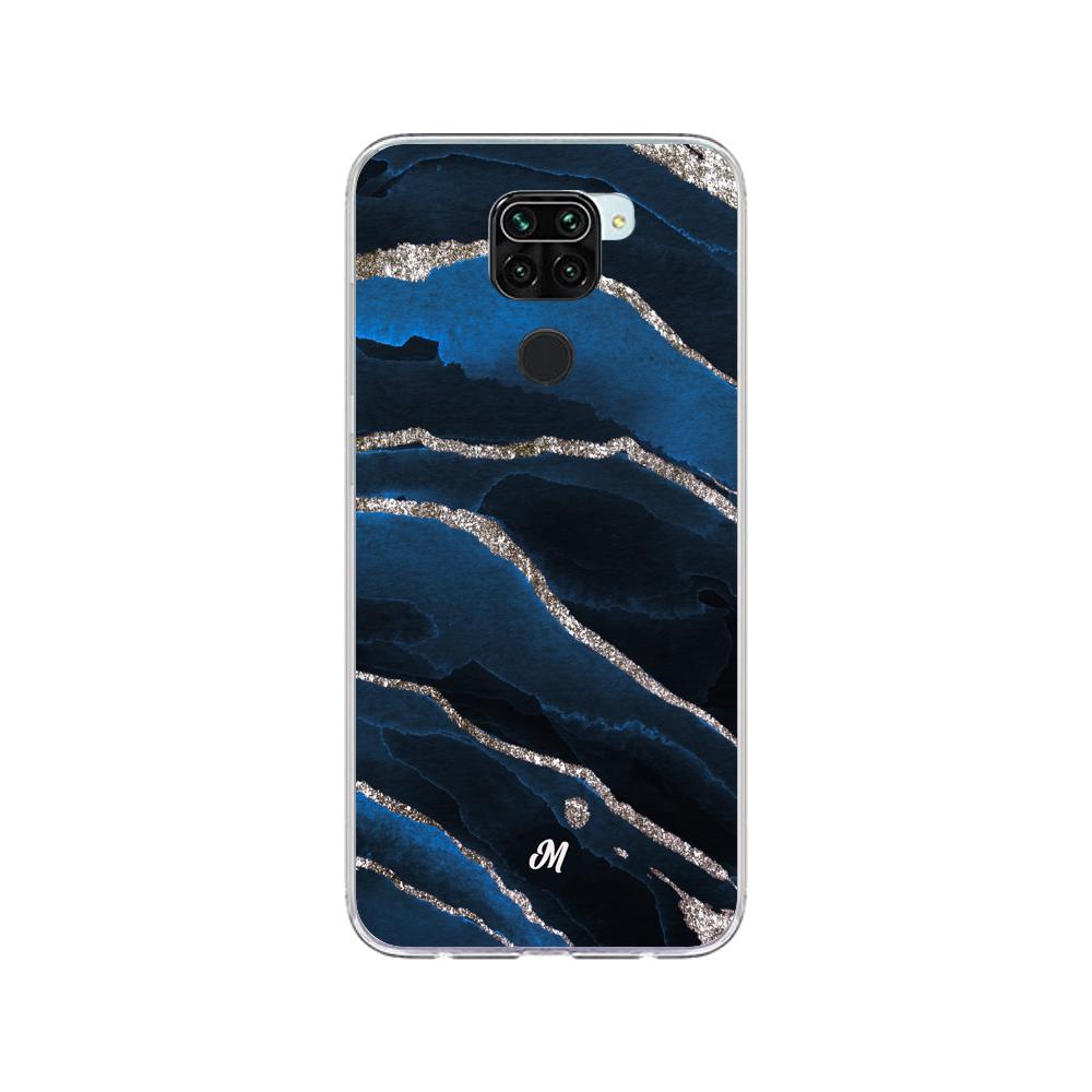 Cases para Xiaomi redmi note 9 Marble Blue - Mandala Cases