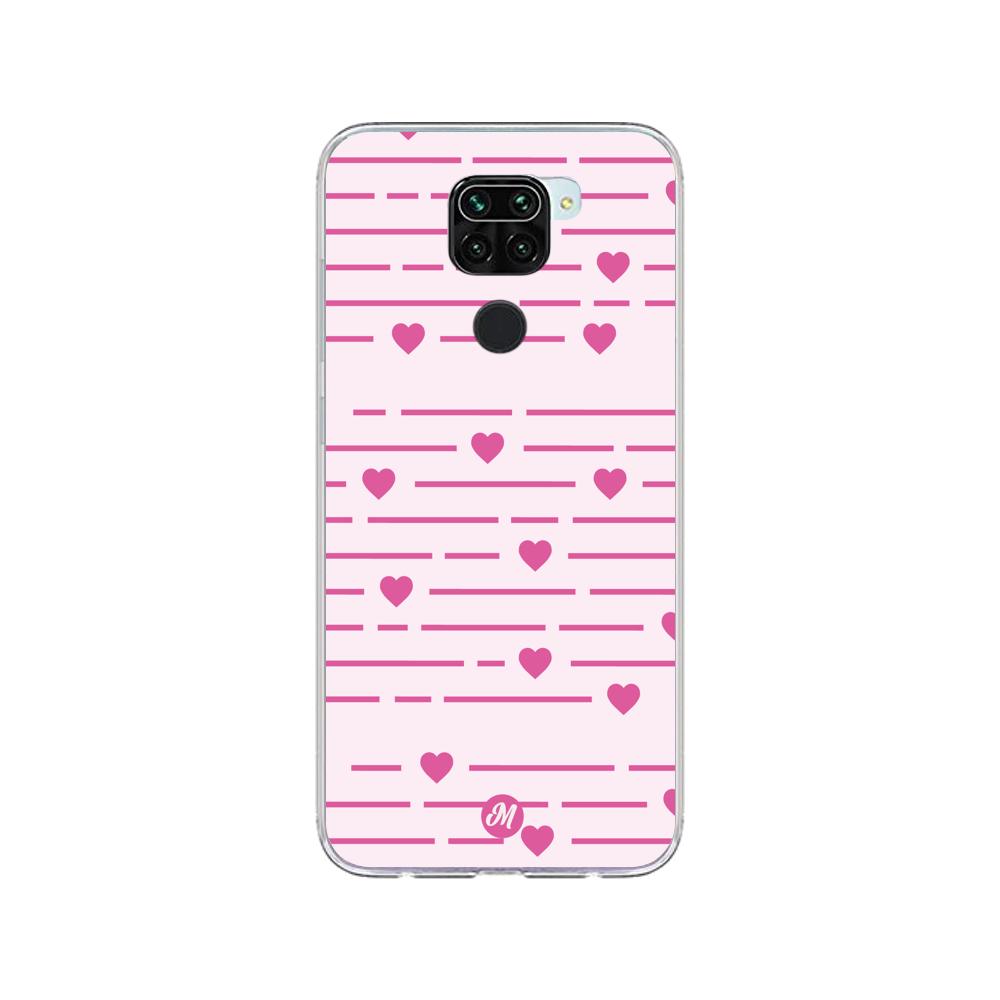 Cases para Xiaomi redmi note 9 Funda Barbie™ line heart - Mandala Cases