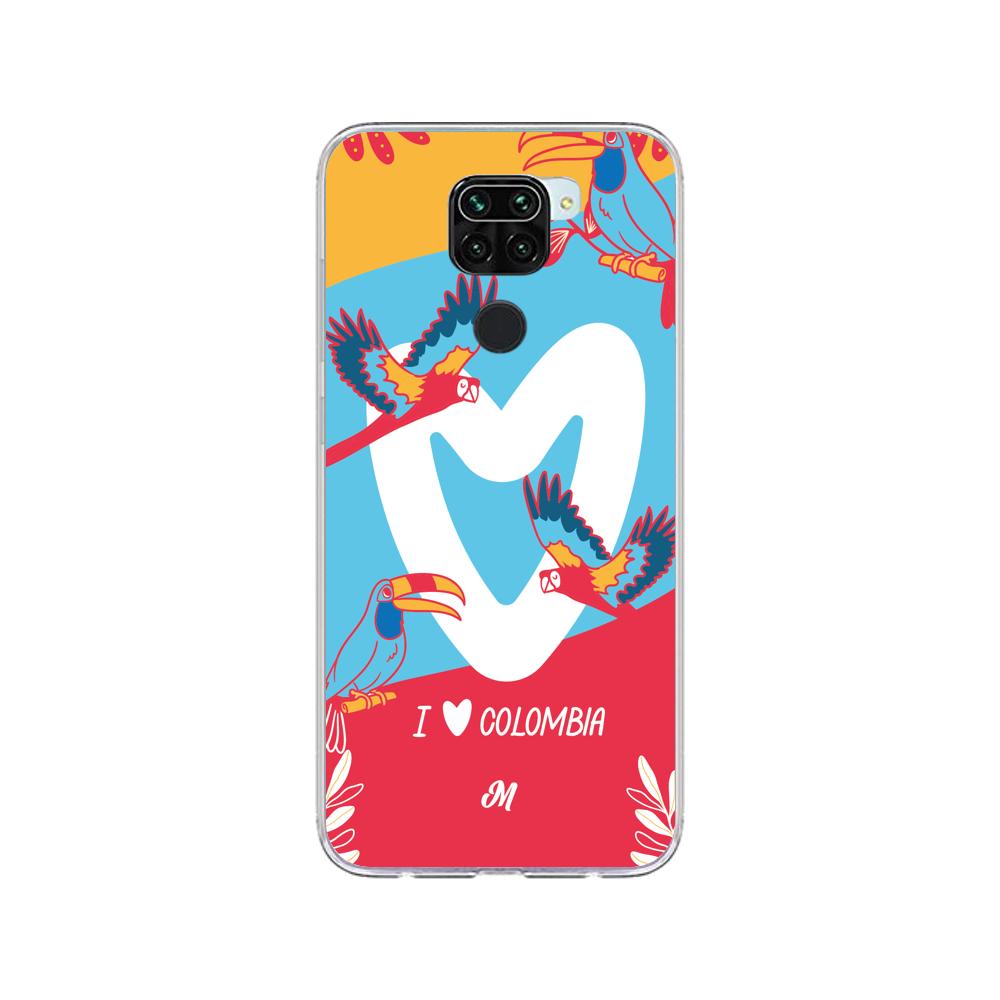 Cases para Xiaomi redmi note 9 I LOVE COLOMBIA - Mandala Cases