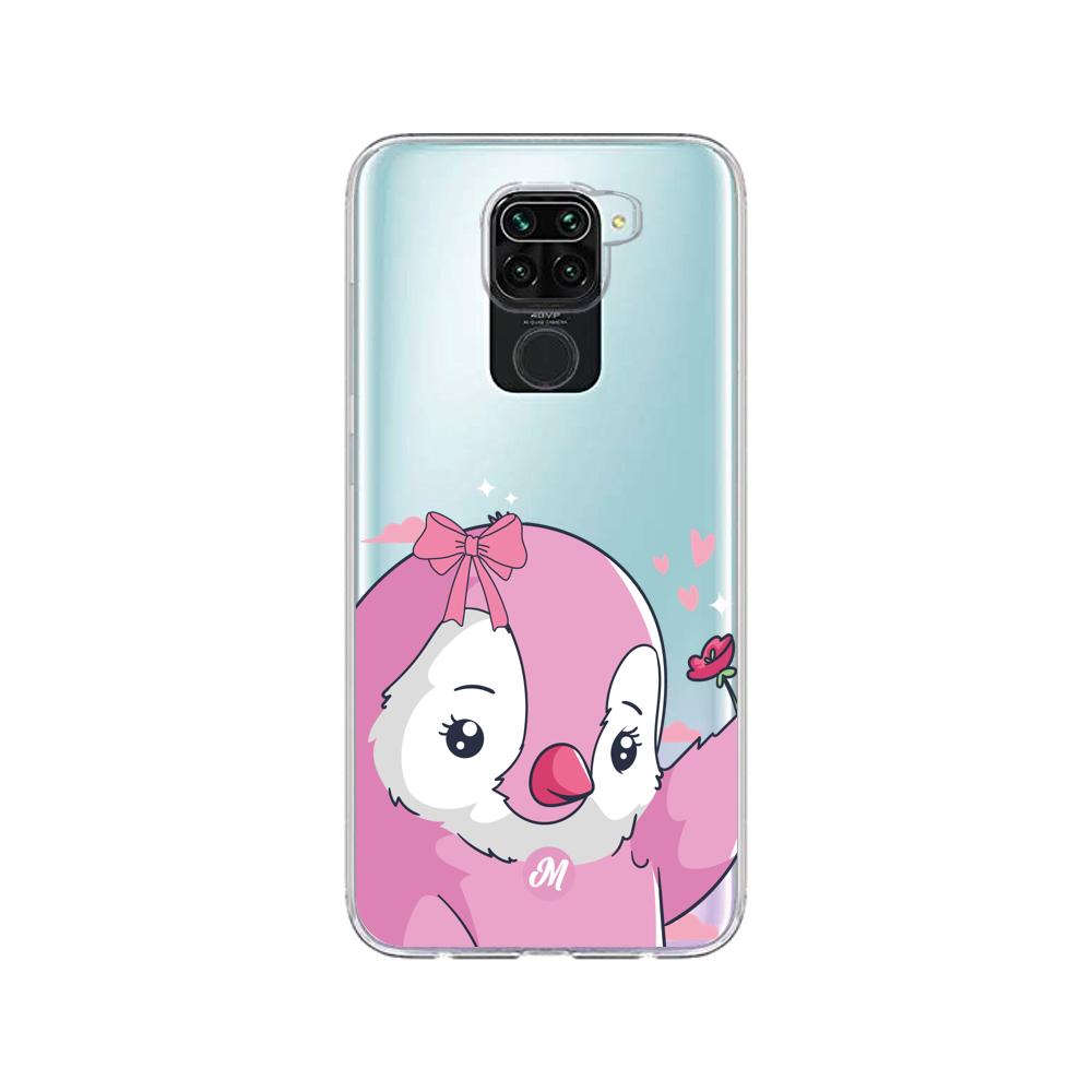 Cases para Xiaomi redmi note 9 Pingüino Coquette - Mandala Cases