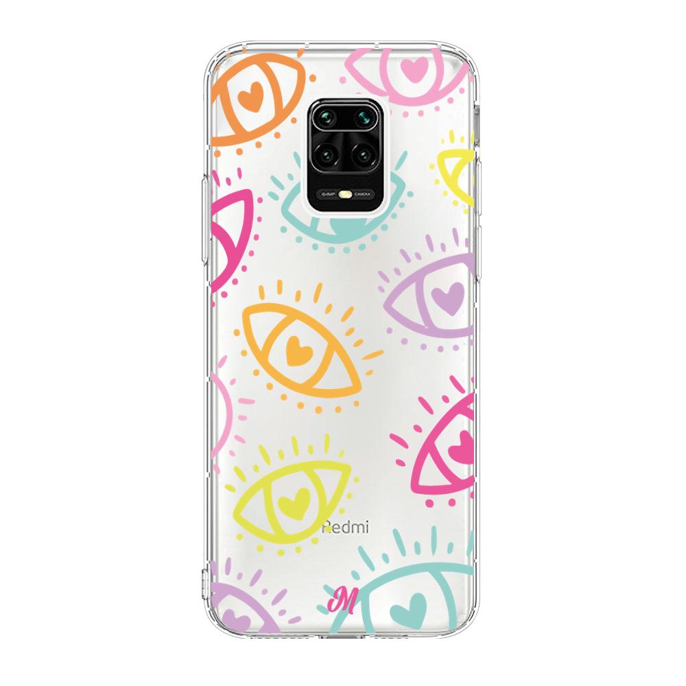 Case para Xiaomi redmi note 9s Eyes In Love-  - Mandala Cases
