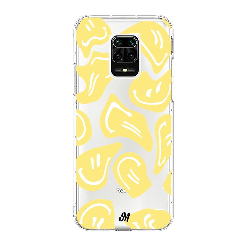 Case para Xiaomi redmi note 9s Happy Face Amarillo-  - Mandala Cases