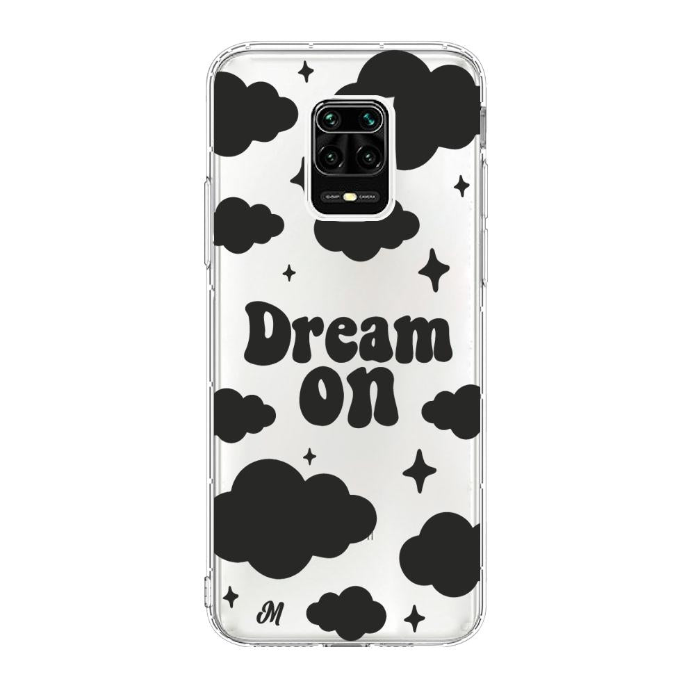 Case para Xiaomi redmi note 9s Dream on negro - Mandala Cases