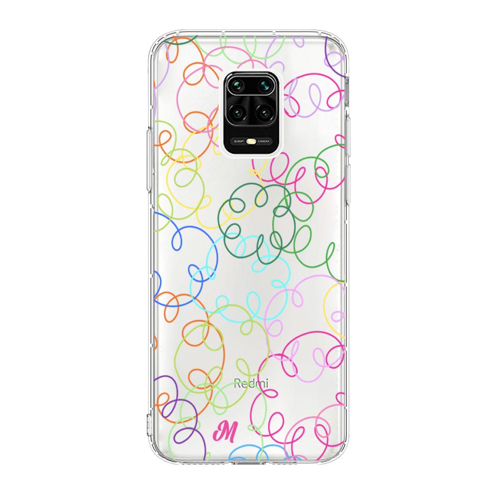 Case para Xiaomi redmi note 9s Curly lines - Mandala Cases