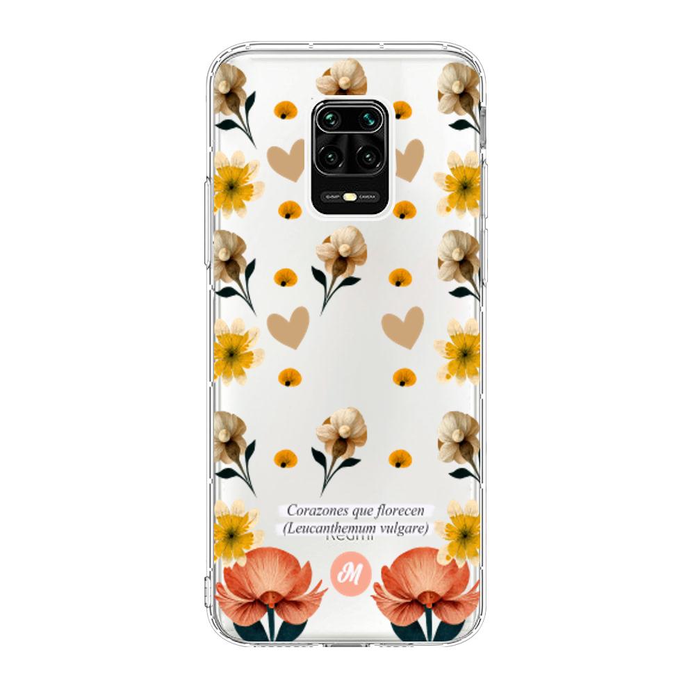 Cases para Xiaomi redmi note 9s Corazones que florecen - Mandala Cases