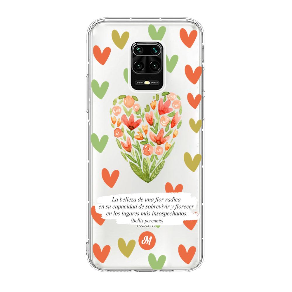 Cases para Xiaomi redmi note 9s Flores de colores - Mandala Cases