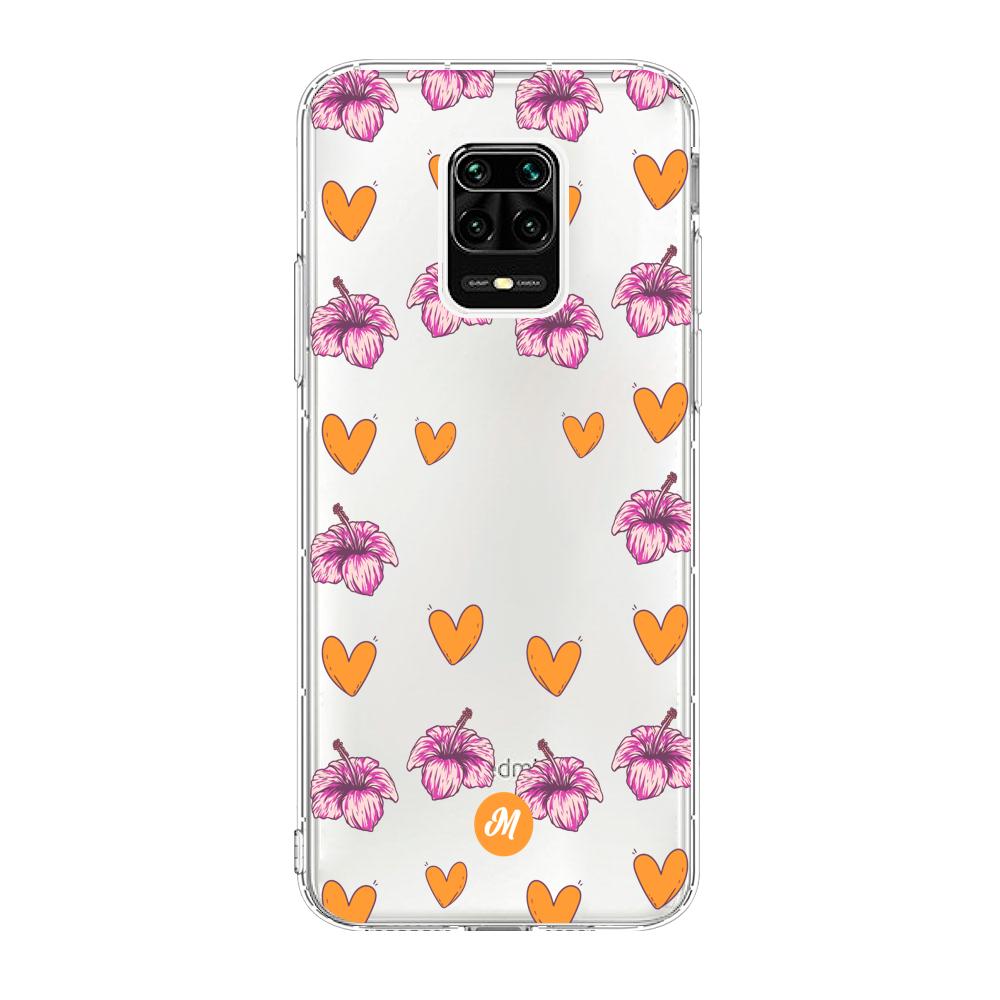 Cases para Xiaomi redmi note 9s Amor naranja - Mandala Cases