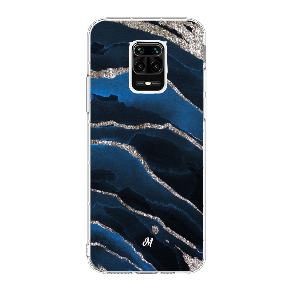 Cases para Xiaomi redmi note 9s Marble Blue - Mandala Cases