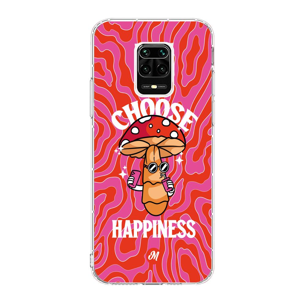 Cases para Xiaomi redmi note 9s Choose happiness - Mandala Cases