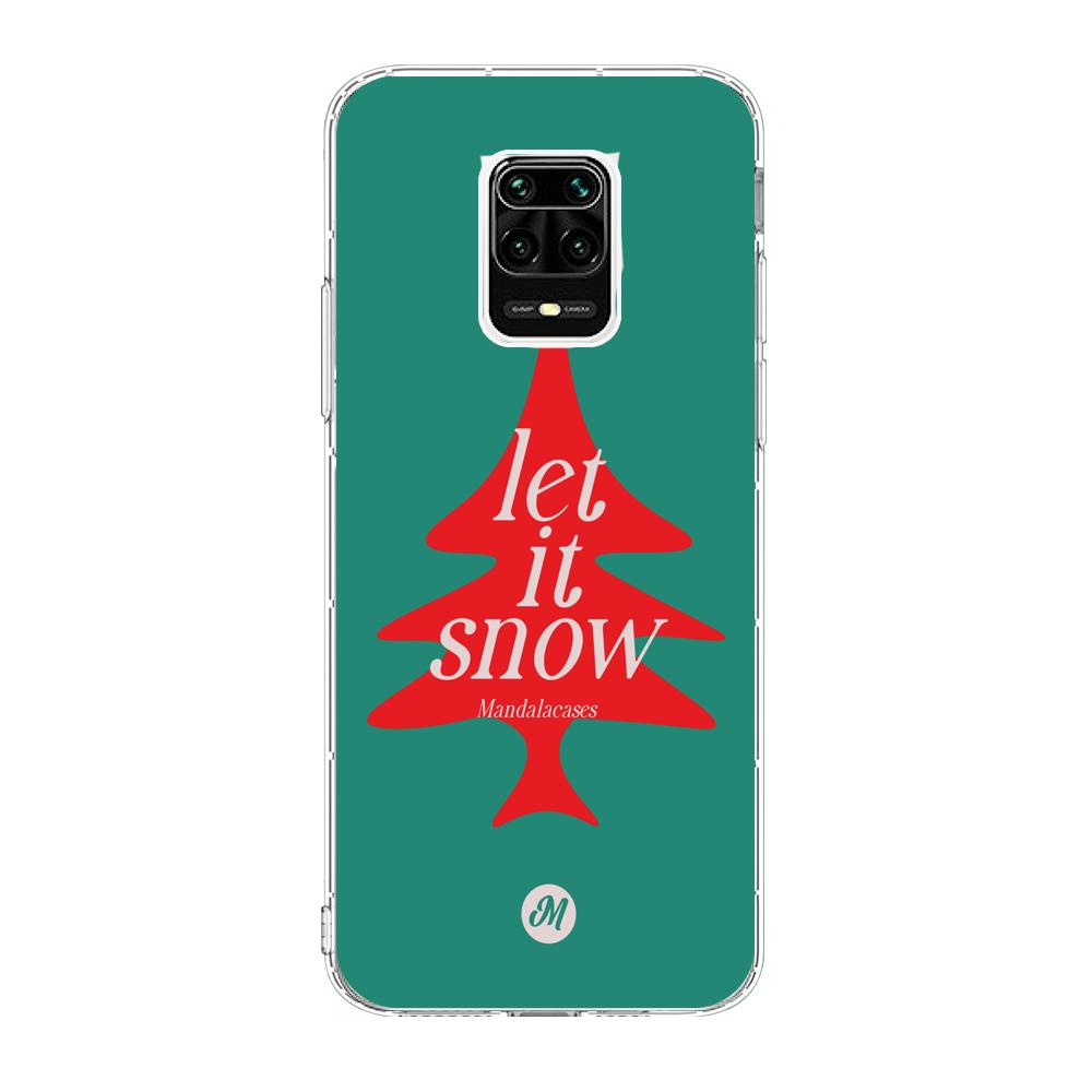 Cases para Xiaomi redmi note 9s Let it snow - Mandala Cases