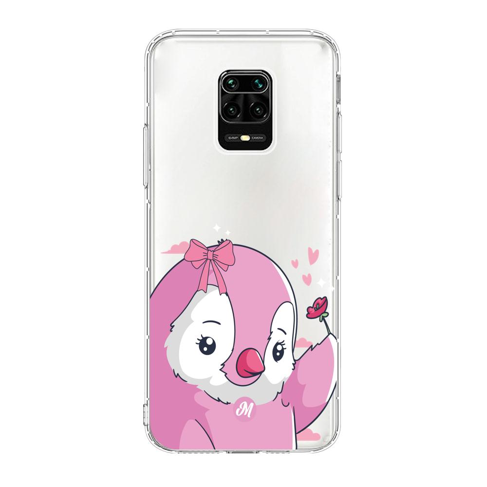 Cases para Xiaomi redmi note 9s Pingüino Coquette - Mandala Cases